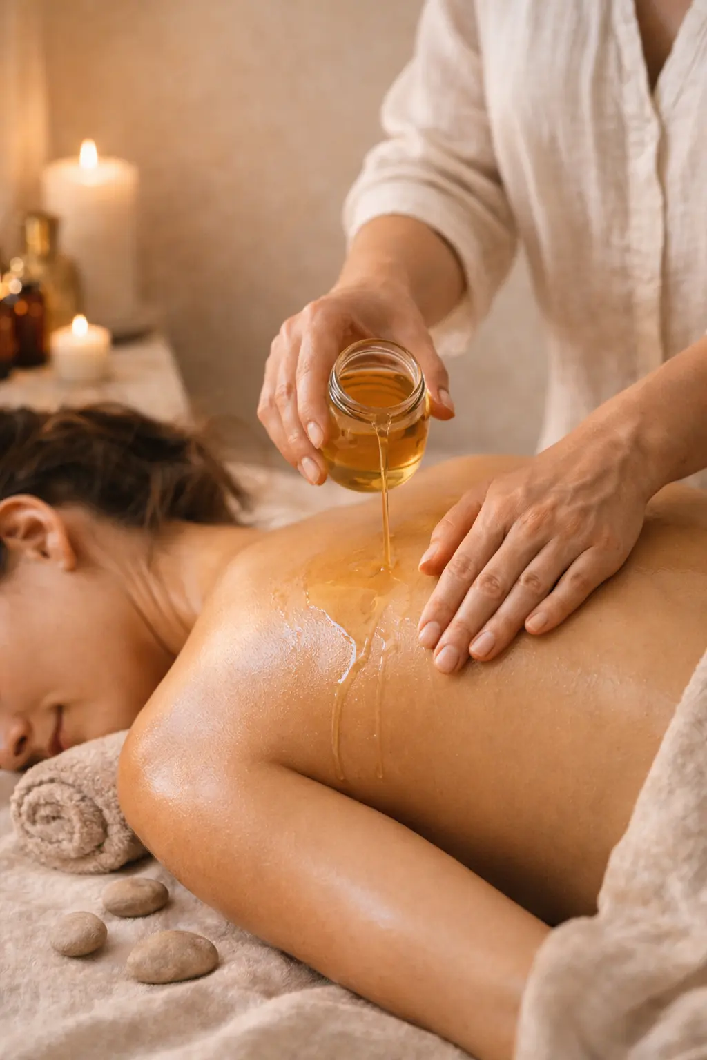 Massage à l'huile chaude ayurveda