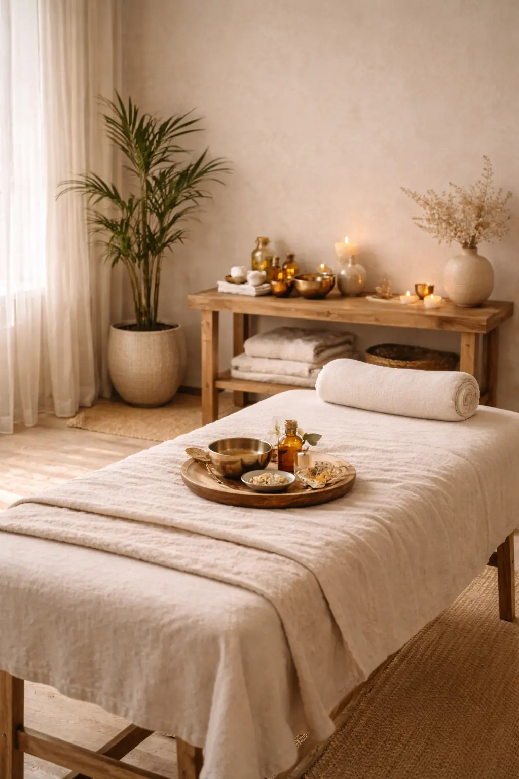 Salle de massage ayurveda