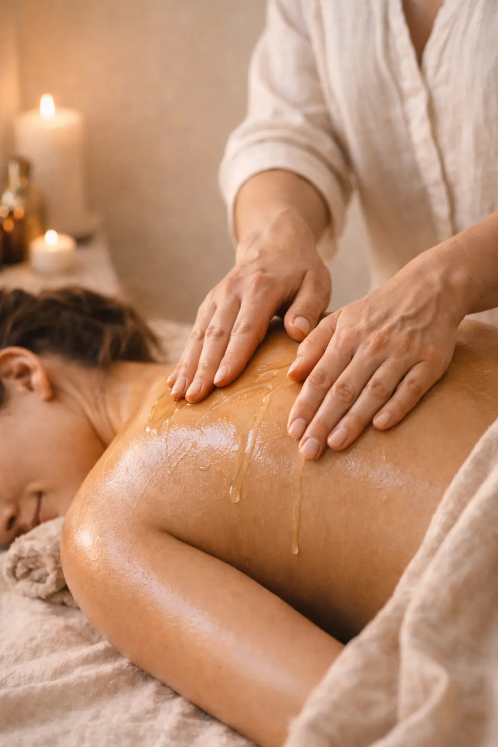 Soins du dos - massage ayurvédique